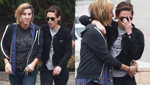 Kristen Stewart and Alicia Cargile Cannot Keep Their Hands Off Each Other