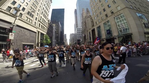 Lambda Sigma Upsilon – 2014 National Puerto Rican Day Parade