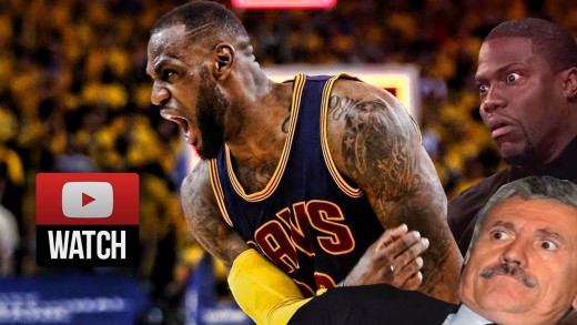 LeBron James Full Game 2 Highlights at Warriors 2015 Finals – 39 Pts, 16 Reb, 11 Ast, GREATNESS!