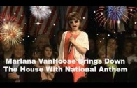 Marlana VanHoose Brings Down The House With National Anthem