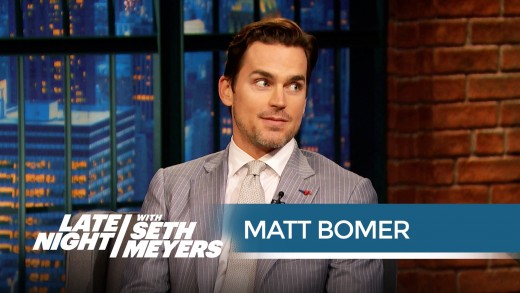 Matt Bomer: Singing Helped Me Strip in Magic Mike XXL – Late Night with Seth Meyers