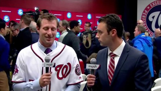 Max Scherzer explains why he chose to pitch for the Nationals