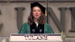Maya Rudolph at Tulane Commencement 2015