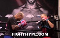 MIGUEL COTTO RIPS BODY SHOTS INTO FREDDIE ROACH