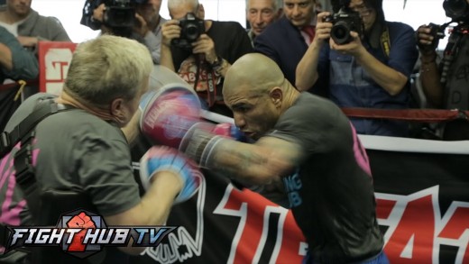 Miguel Cotto vs. Daniel Geale Full Video- Complete Cotto NY media workout video