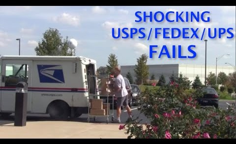 Most Shocking USPS/FedEx/UPS Delivery Fails 2014