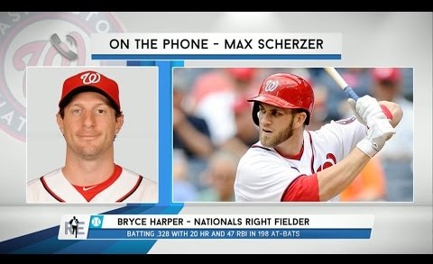 Nationals Pitcher Max Scherzer on Bryce Harper’s Unwritten Rule Violation – 6/12/15