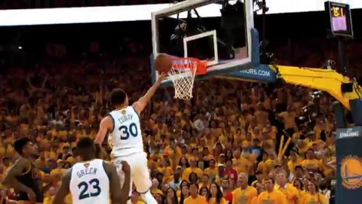 NBA Finals Phantom Raw: Curry’s Game-Tying Finger Roll