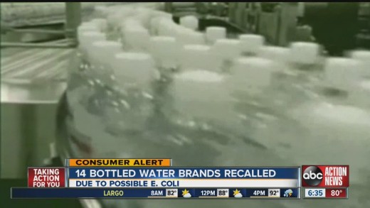 Niagara Bottling issues voluntary recall of 14 brands of bottled water