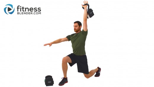 Non-Stop Endurance Kettlebell Workout – 33 Minute Total Body Kettlebell Routine