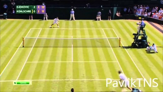 Novak Djokovic vs Philipp Kohlschreiber – Wimbledon 2015 Highlights