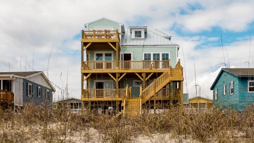 Oceanfront Home for Sale Oak Island NC 3903 West Beach Drive
