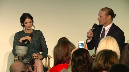 Outlander UK Premiere Q&A with Caitriona Balfe, Sam Heughan & Ron Moore | Amazon Prime