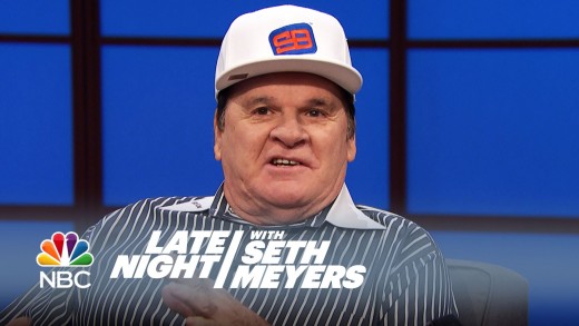 Pete Rose on the Current State of Baseball, Part 1 – Late Night with Seth Meyers