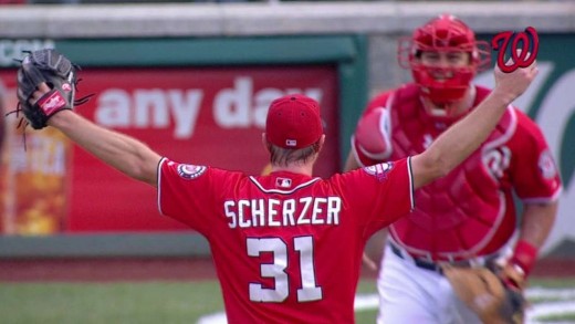 PIT@WSH: Scherzer completes no-hitter vs. Pirates