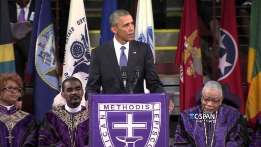 President Obama delivers Eulogy â FULL VIDEO (C-SPAN)