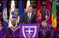 President Obama On Confederate Flag At Eulogy For Rev Clementa Pinckney
