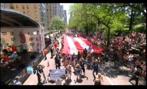 Puerto Rican Day Parade-New York City-June 8th 2014-FOX Channel 5-video 3