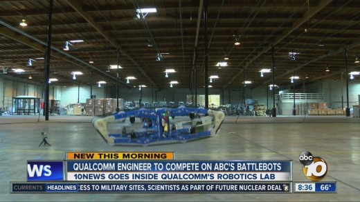 Qualcomm engineer to compete on ABC’s Battlebots