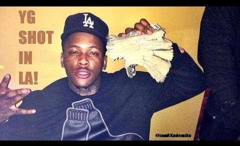 Rapper, YG, Shot 3 Times in Hip At Recording Studio in Los Angeles.