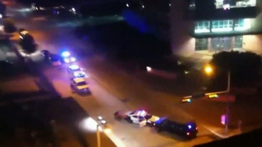 Raw Cell Phone Footage of James Boulware Dallas PD Shooting Hoax (Redsilverj)