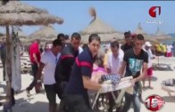 RAW: Scene of Tunisia deadly attack on beach near tourist hotels in Sousse