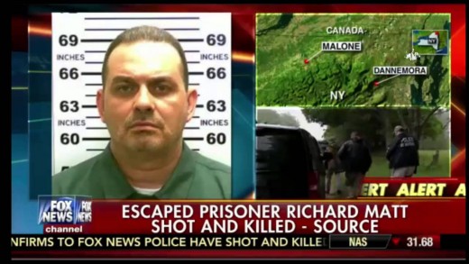 Richard Matt Shot and Killed By Police Ny Prison Escapee Dead