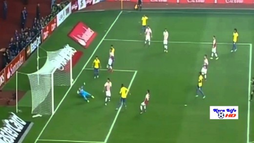 Robinho Goal – Brazil vs Paraguay –   Copa America 2015