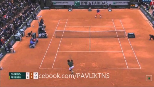 Roger Federer vs Gael Monfils – Highlights | French Open 2015