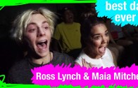 Ross Lynch and Maia Mitchell from Teen Beach 2 have the BEST DAY EVER at Walt Disney World