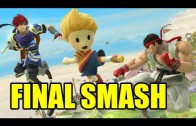 Roy, Ryu,, and Lucas Final Smashes WITH 8 PLAYERS in Super Smash Bros Wii U