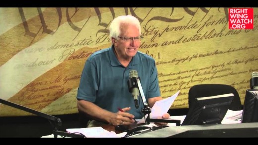 RWW News: Bryan Fischer Calls For The Removal Of ‘The Rainbow Flag Of The Gay Reich’