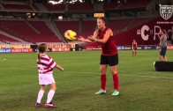 Sam’s Big Day with Abby Wambach and the WNT