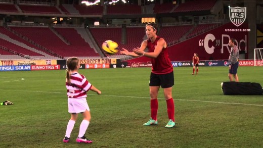 Sam’s Big Day with Abby Wambach and the WNT
