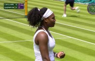 Serena Williams 1R – Highlights Wimbledon 2015
