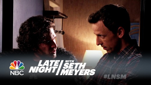 Seth Brings Jon Snow to a Dinner Party – Late Night with Seth Meyers