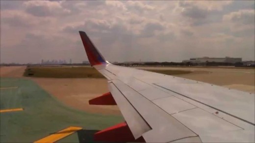 Southwest Airlines Full Flight: Dallas Love to Birmingham, AL