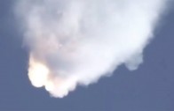 SpaceX Falcon 9 Explosion June 2015 (close-up & slow motion)