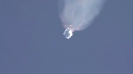 SpaceX Falcon 9 Rocket Explosion June 28, 2015 (HD)