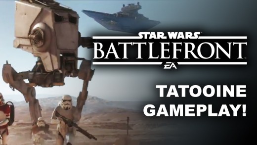 Star Wars Battlefront E3 2015 Tatooine Gameplay Trailer Single Player Coop Missions PS4 Xbox One PC