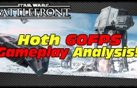Star Wars Battlefront Hoth PS4 60 FPS Gameplay Reveal Analysis & Breakdown E3 2015!