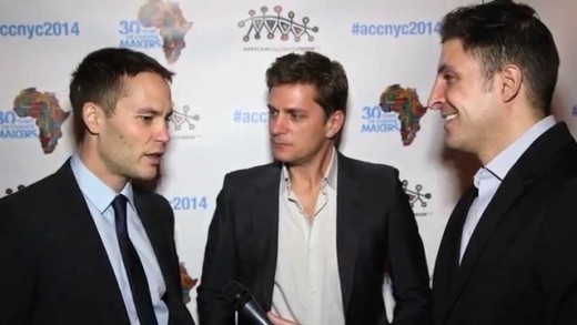 Taylor Kitsch & Rob Thomas at the African Children’s Choir ChangeMakers Gala #InTheLab