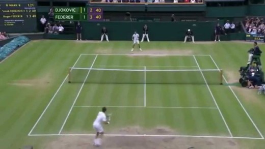 [Tennis] Roger Federer vs Novak Djokovic   Wimbledon 2015 Semi Final