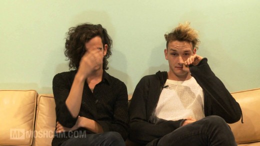 The 1975 talk Miley Cyrus, weed, Frozen & playing Anti-Christ live | Moshcam Interview