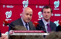 The Nationals hold a press conference to introduce Max Scherzer