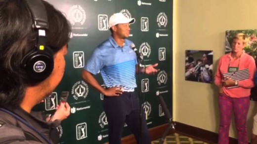 Tiger Woods talks about Chambers Bay