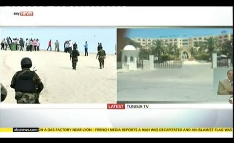 Tunisia Attack: Gunmen Kill at least 39 in 2 tourist hotels in resort town on Sousse beach