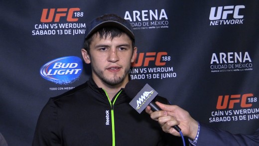 UFC 188: Albert Tumenov Says Opponents Weren’t Injured, Used ‘Trick Move’