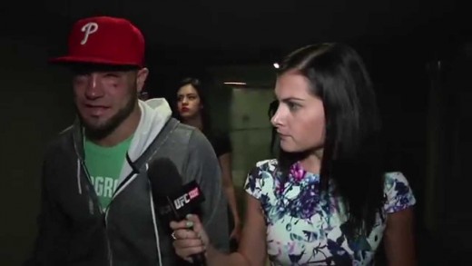UFC 188: Eddie Alvarez Backstage Interview