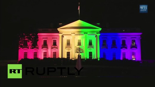 USA: White House gets a rainbow makeover after gay marriage ruling